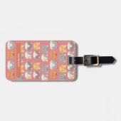 Gepersonaliseerde Whiskers en Whimsy Bagagelabel (Voorkant horizontaal)