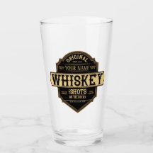 Gepersonaliseerde whisky op de Rocks Liquor Label