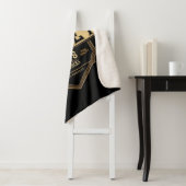 Gepersonaliseerde whisky op de Rocks Liquor Label  Sherpa Deken (In situ)