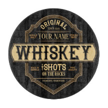 Gepersonaliseerde whisky op de Rocks Liquor Label