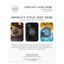 Gepersonaliseerde White Flyer voor productpromotie