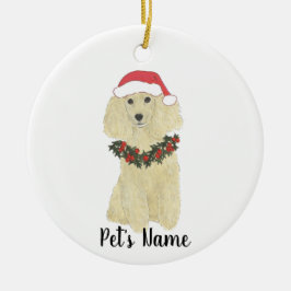 Gepersonaliseerde wieg (Blonde Golden Tan) Keramisch Ornament