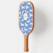 Gepersonaliseerde Wiener hond, worstenhond Pickleball Paddle (Links)
