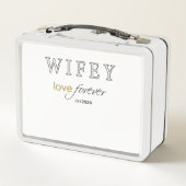 Gepersonaliseerde Wifey eeuwige Liefde registratie (Achterkant)
