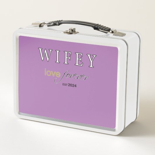 Gepersonaliseerde Wifey eeuwige Liefde registratie (Voorkant)