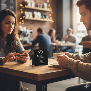 Gepersonaliseerde WiFi Home Decor Nieuwe Home Gift Fotoplaat