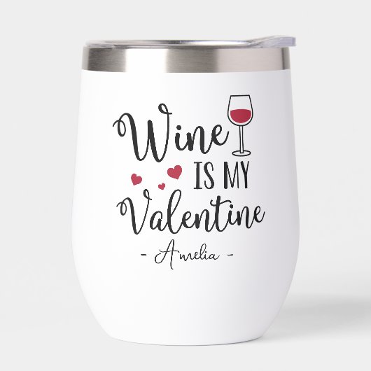 Gepersonaliseerde wijn is mijn Valentijn (Links)