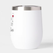 Gepersonaliseerde wijn is mijn Valentijn (Achterkant)