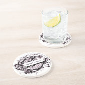 Gepersonaliseerde wijn onderzetters (Zijkant)