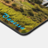 Gepersonaliseerde wijngaard Desk Mat (Hoek)