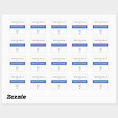 Gepersonaliseerde wijnkelder Stickers (Vel)