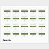 Gepersonaliseerde wijnkelder Stickers (Vel)