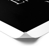 Gepersonaliseerde wil je me trouwen poster (Hoek)