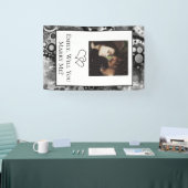Gepersonaliseerde wil je me trouwen spandoek (Beurs)