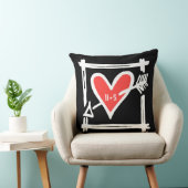 Gepersonaliseerde wil je me trouwen? voorstel-behu kussen (Stoel)