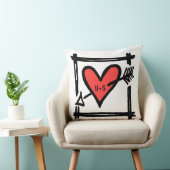 Gepersonaliseerde wil je me trouwen? voorstel-behu kussen (Stoel)