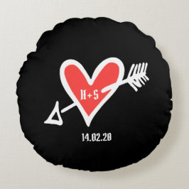 Gepersonaliseerde wil je me trouwen? voorstel-behu rond kussen