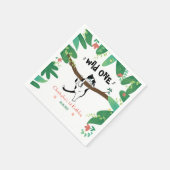 Gepersonaliseerde Wild One Tuxedo Kat Kinder 1e Ve Servet (Hoek)