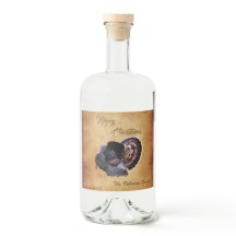 Gepersonaliseerde Wild Turkey Merry Christmas