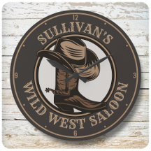 Gepersonaliseerde Wilde West Saloon Westerne Cowbo