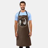 Gepersonaliseerde Wilde West Saloon Westerne Cowbo Schort (Gedragen)