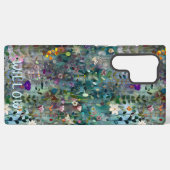 Gepersonaliseerde Wildflower Boho Patroon Samsung Galaxy Hoesje (Achterkant horizontaal)