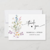 Gepersonaliseerde Wildflower Boho Wedding (Voorkant)