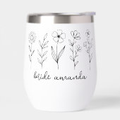 Gepersonaliseerde Wildflower bruid bruiloft (Links)