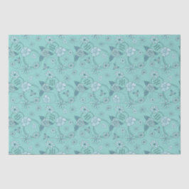 Gepersonaliseerde Wildflower Gift Tissuepapier