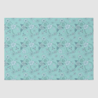 Gepersonaliseerde Wildflower Gift Tissuepapier