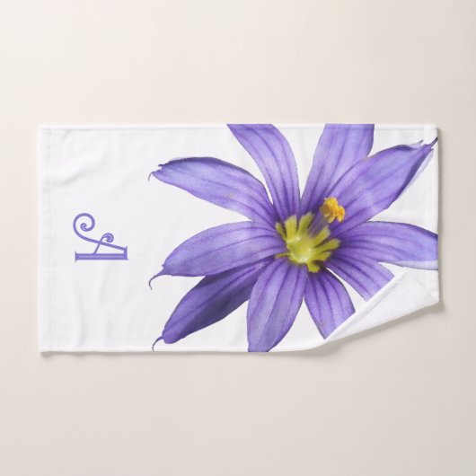 Gepersonaliseerde 'Wildflower' handdoek (Handdoek)