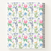 Gepersonaliseerde Wildflower Mam Foto Moederdag Notitieboek (Achterkant)