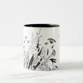 Gepersonaliseerde Wildflower Mok met de Schrift (Center)