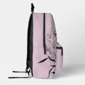 Gepersonaliseerde Wildflower Rugzak Dusty Pink (Links)