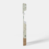 Gepersonaliseerde wildflower telefoonhoesje iPhone hoesje (Linkerkant)