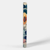 Gepersonaliseerde Wildflowers Paarse & Sinaasappe Case-Mate iPhone Case (Achterkant / Rechts)