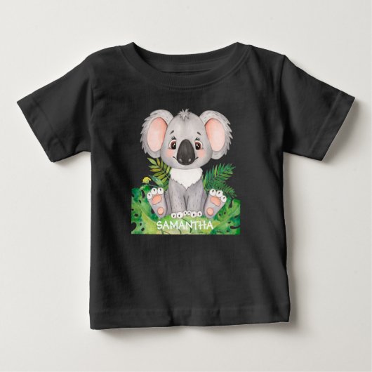 Gepersonaliseerde Wildlife Koala Baby (Voorkant)
