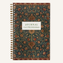 Gepersonaliseerde William Morris "Holland Park" Jo Notitieboek