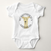 Gepersonaliseerde windhond romper (Voorkant)