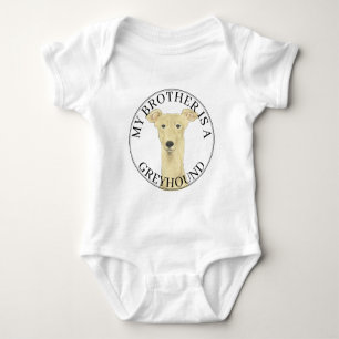 Gepersonaliseerde windhond romper