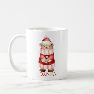 Gepersonaliseerde Winter Beer Koffie Mok