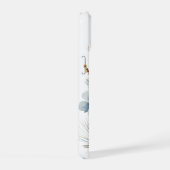 Gepersonaliseerde Winter Bloemen Telefoon Case iPhone 15 Case (Rechterkant)