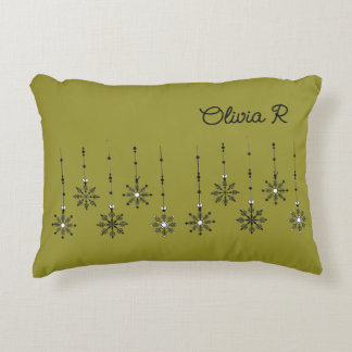 Gepersonaliseerde Winter Wonderland Accent Pillow Kussen