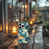 Gepersonaliseerde Winter Wonderland Botanical Case-Mate iPhone Case