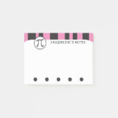 Gepersonaliseerde Wiskunde van het Symbool van het Post-it® Notes (Voorkant)