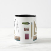 Gepersonaliseerde Wiskunden Leraar Waardering Gift Mok (Midden)