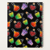 Gepersonaliseerde Witchy Spell Book Planner (Achterkant)