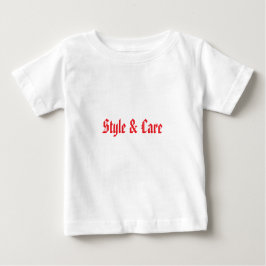 Gepersonaliseerde witte Baby fijne trui T-shirt