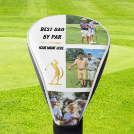 Gepersonaliseerde witte beste golfcadeaus voor pap golfheadcover