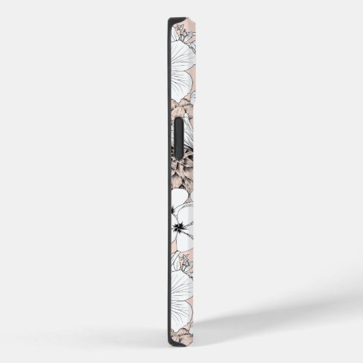 GEPERSONALISEERDE WITTE BLOEMEN WILDBLOEM IPHONE 1 Case-Mate iPhone CASE (Achterkant / Rechts)